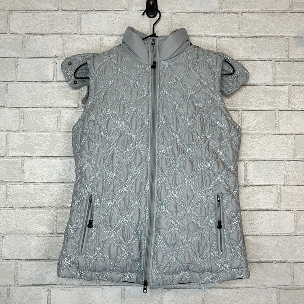 Horny Toad (Toad & Co) Quilted Hooded Puffer Vest S